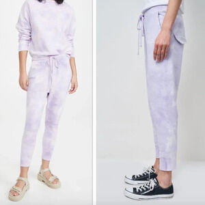 Nili Lotan Nolan Light Lavender Tie Dye Pants Small NWT $325